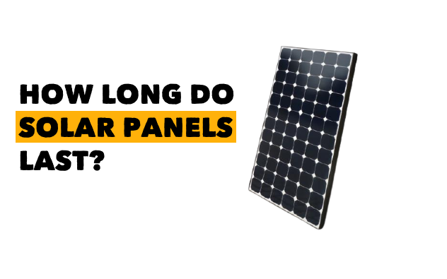 solar panel life span chart