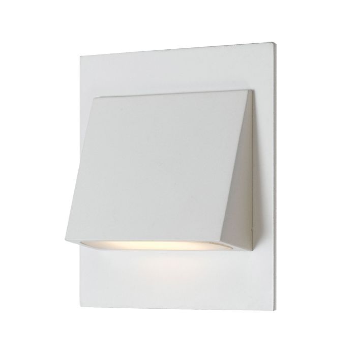 Brea LED wall light - White