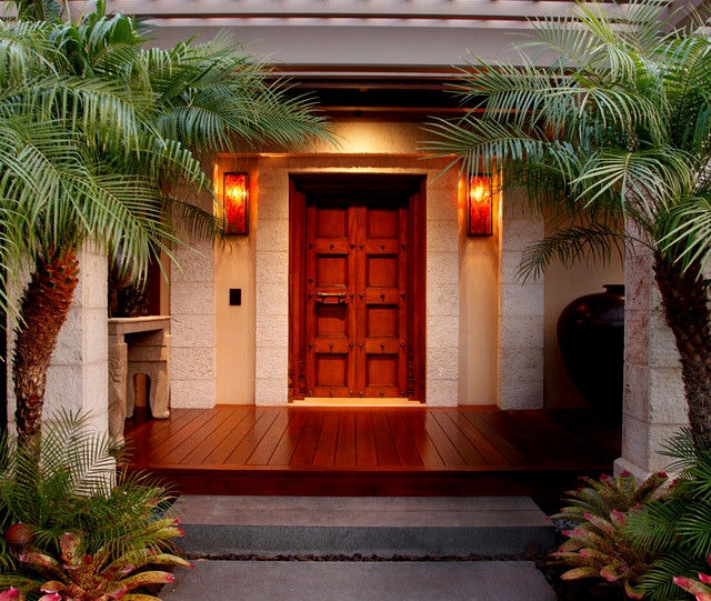 Front door deals light design