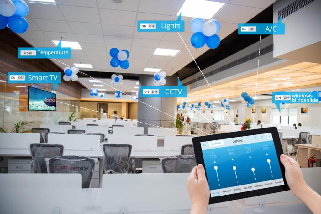 smart business lighting