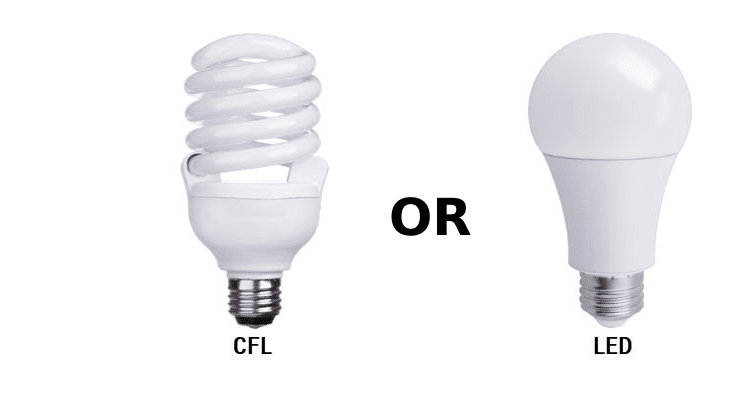CFL vs downlight 