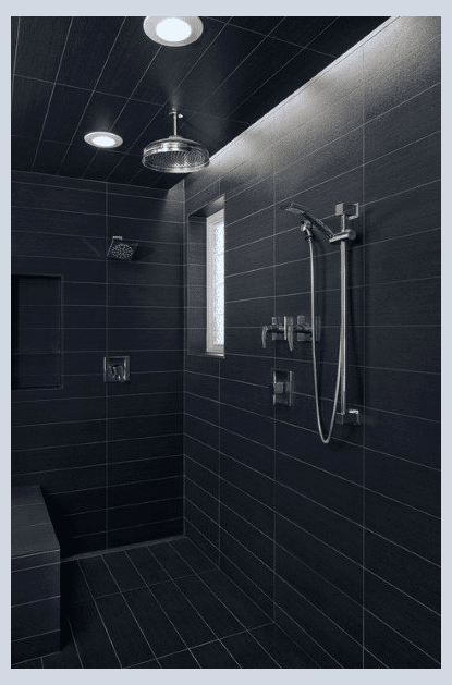 downlight used in the shower