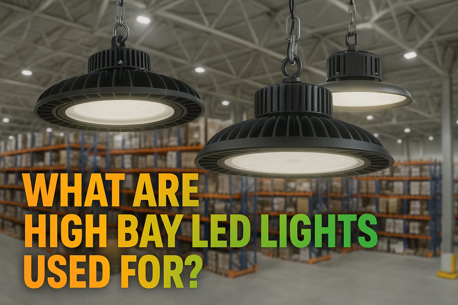where are high bay lights used
