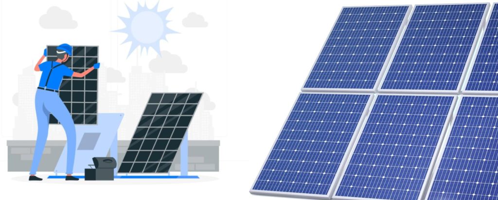 solar panel instllation 