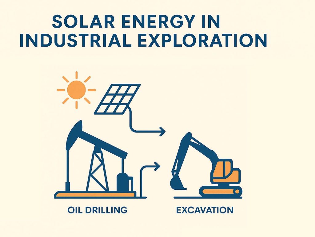 solar power in industrial exploration 
