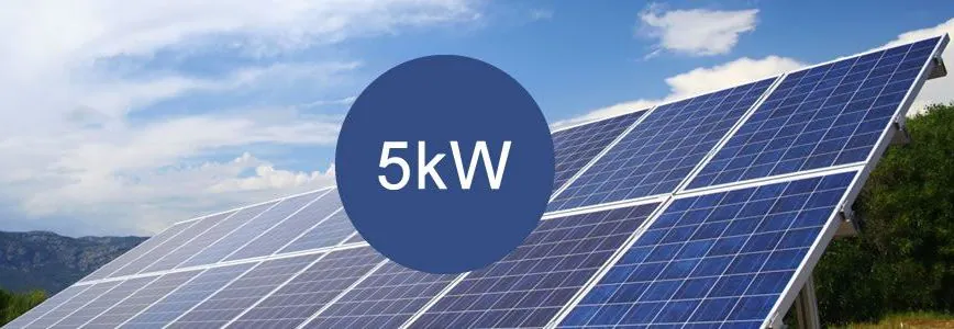 How Many Solar Panels Are Required for a 5 kW System?