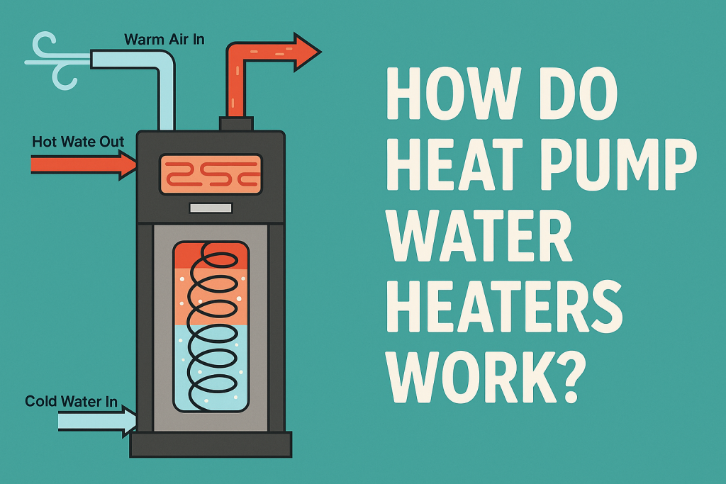 How do heat pump hot water heater work
