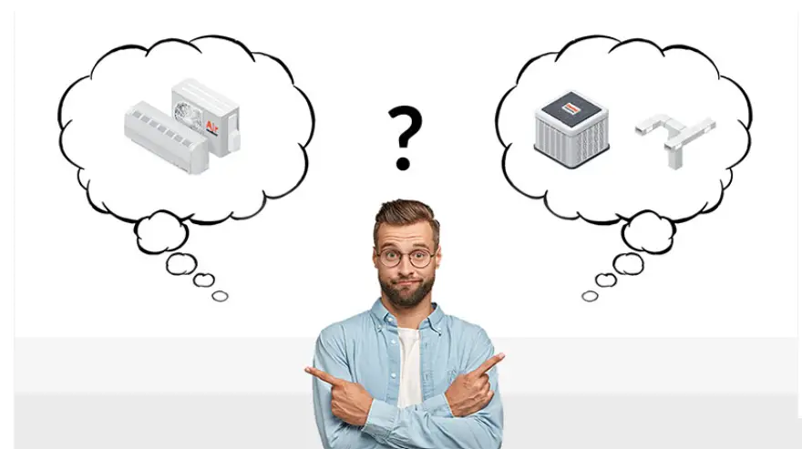 ducted vs split system decision making factor