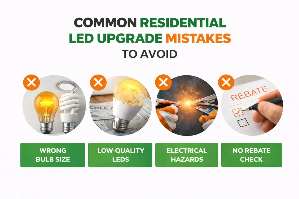 common led upgrade mistakes to avoid