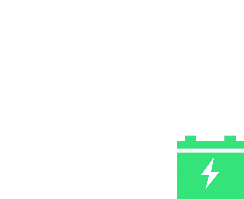 With Solar Battery