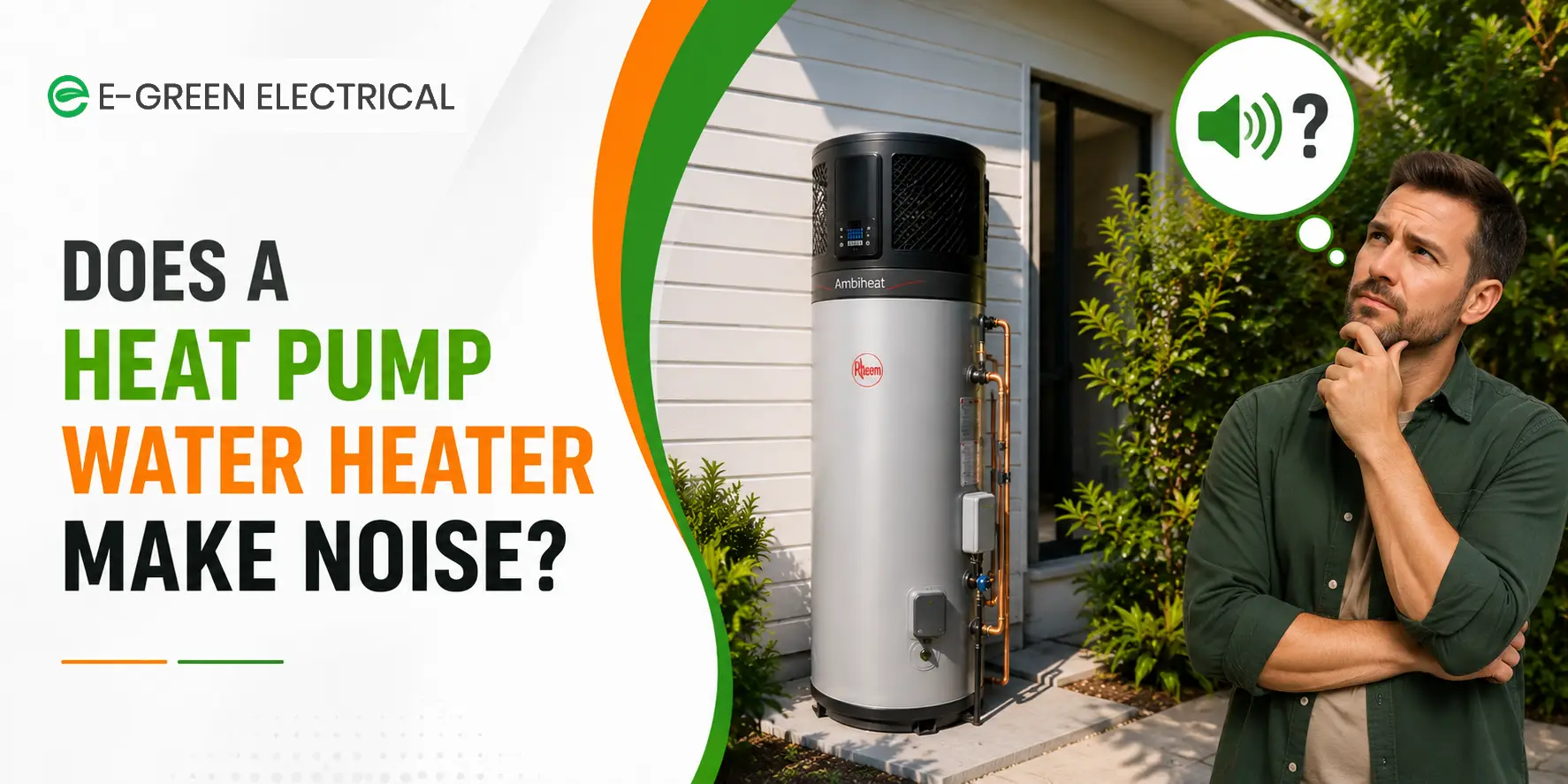 does a heat pump water heater make noise_