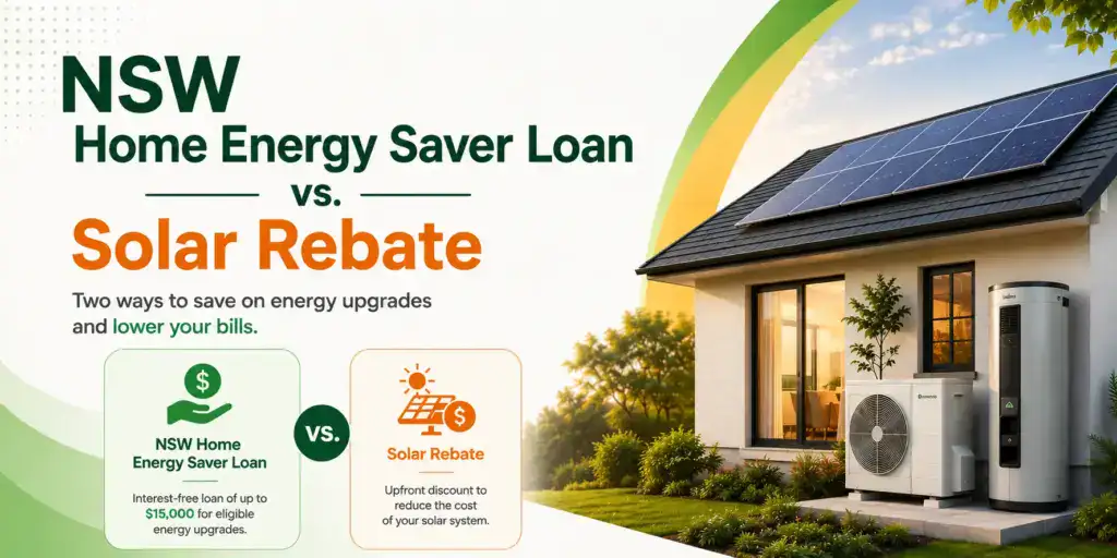 NSW Home Energy Saver Loan vs. Solar Rebate