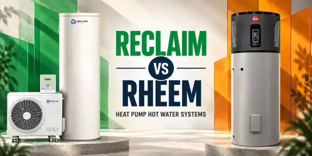 reclaim vs rheem hot water system