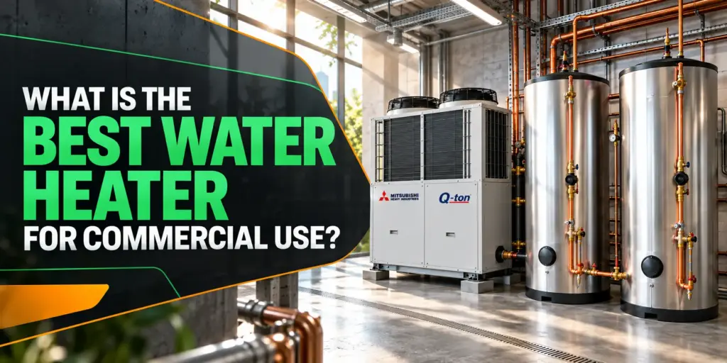 q-ton water heater for commercial use